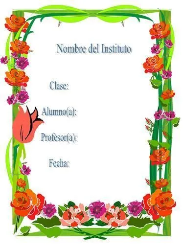 17 mejores ideas sobre Caratulas Para Trabajos en Pinterest ...