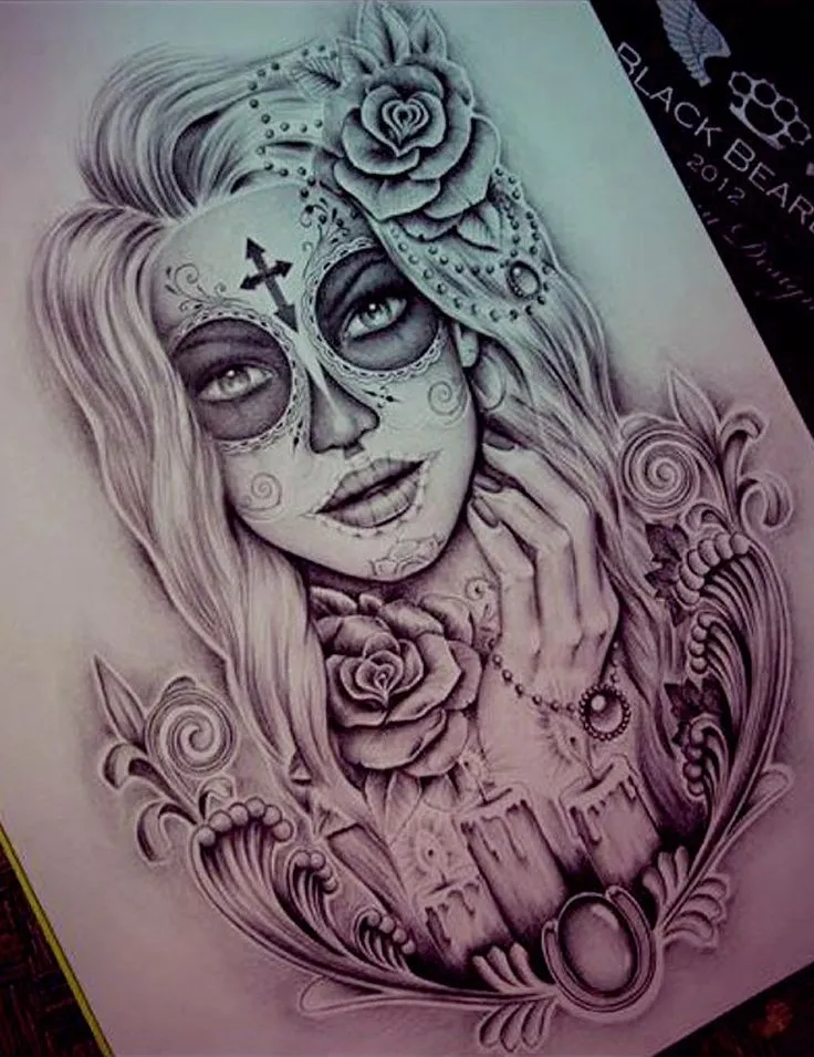 17 mejores ideas sobre Catrina Tattoo en Pinterest | Tatuajes de ... 17 mejores ideas sobre Catrina Tattoo en Pinterest | Tatuajes de ...
