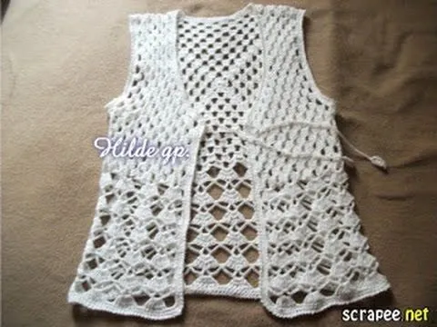 17 mejores ideas sobre Chalecos Tejidos A Gancho en Pinterest ...