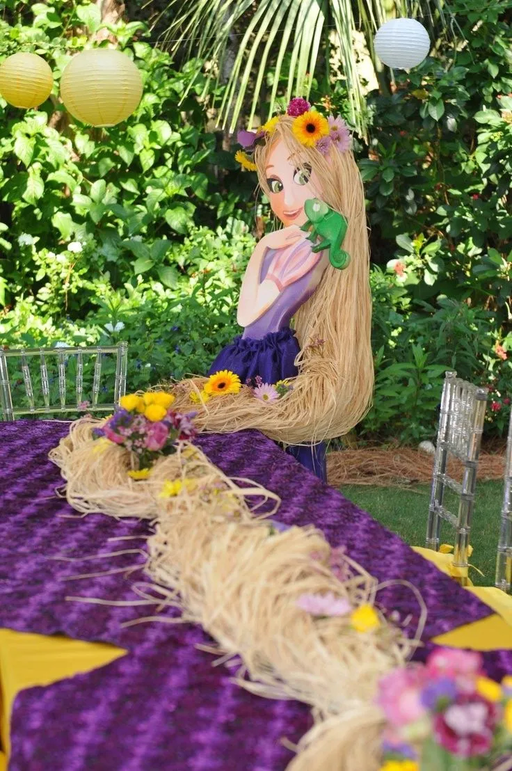 17 mejores ideas sobre Decoraciones Para Fiesta Enredados en ...