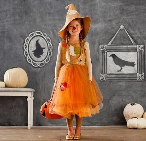 disfraz casero de espantapajaros de halloween | disfraces niña ...