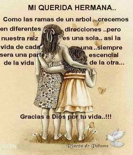 Bellas frases para una hermana mayor por su onomástico con todo ... Bellas frases para una hermana mayor por su onomástico con todo ...