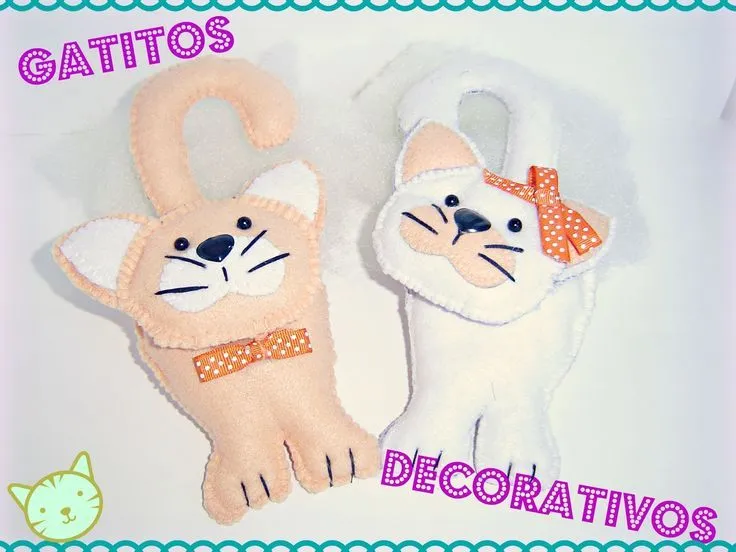 17 mejores ideas sobre Gato De Fieltro en Pinterest | Estampado de ...