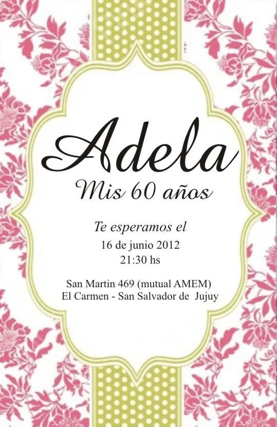 Invitaciónes de cumpleaños 80 años - Imagui | Invitaciones ... Invitaciónes de cumpleaños 80 años - Imagui | Invitaciones ...