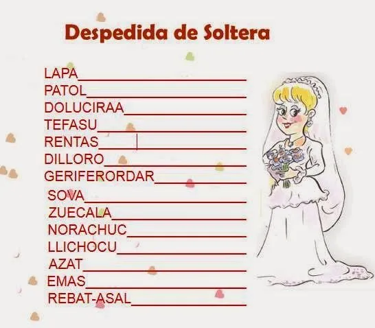 17 mejores ideas sobre Juegos De Despedida De Soltera en Pinterest ...