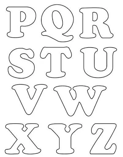 Plantillas letras grandes para imprimir - Imagui | dibujos varios ... Plantillas letras grandes para imprimir - Imagui | dibujos varios ...