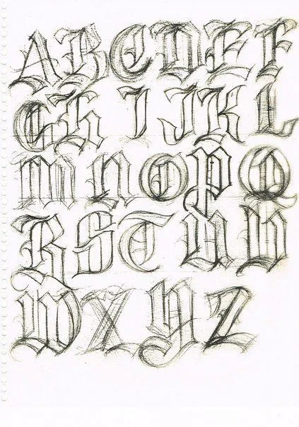 17 mejores ideas sobre Letras Para Tatuajes en Pinterest ... 17 mejores ideas sobre Letras Para Tatuajes en Pinterest ...