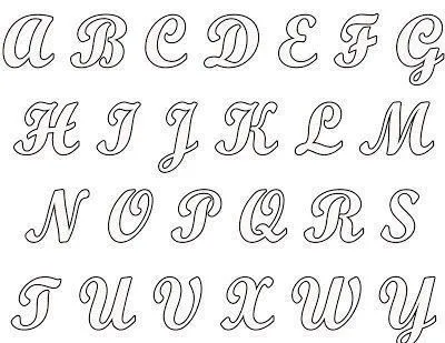 17 mejores ideas sobre Moldes De Letras Bonitas en Pinterest ...