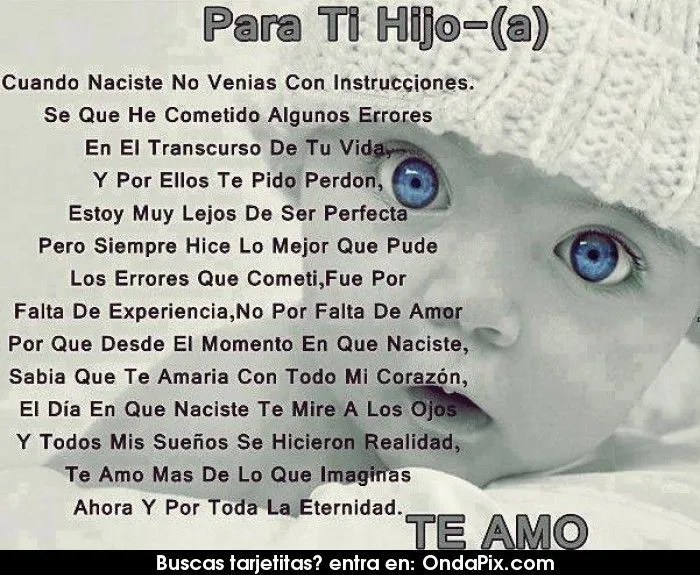 Carta para mi hijo | frases celebres | Pinterest | Medium
