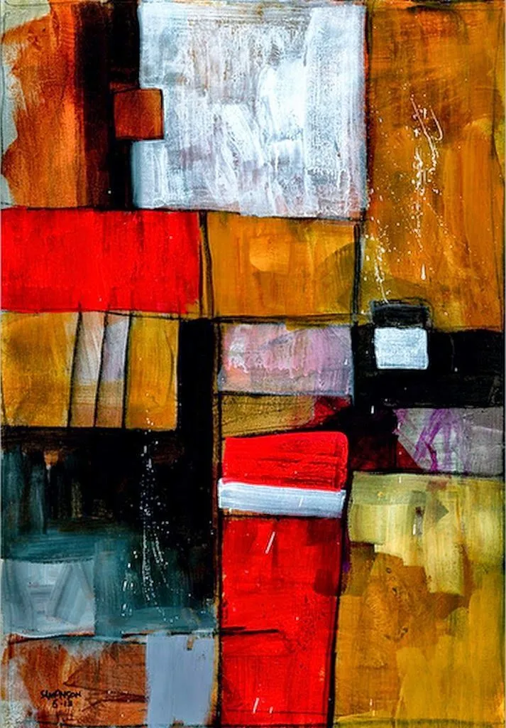 17 mejores ideas sobre Pinturas De Acrílico Abstractas en ...