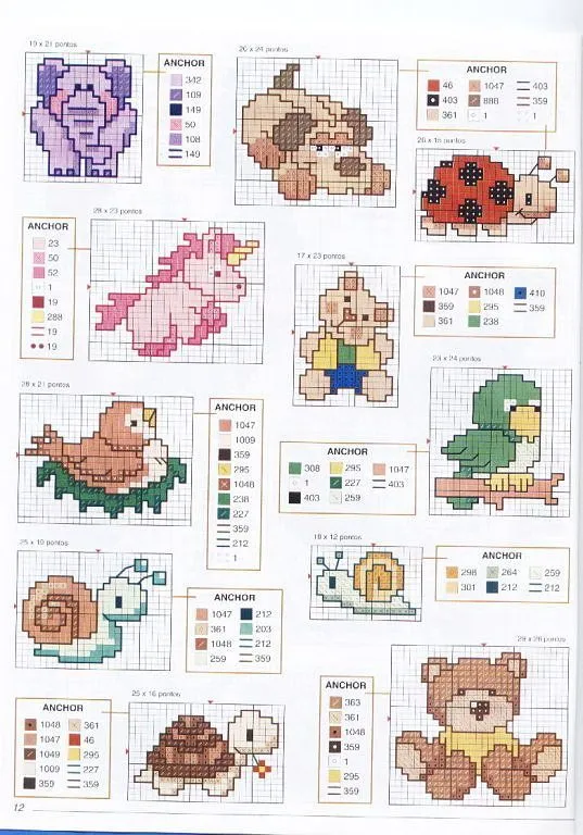 17 mejores ideas sobre Punto De Cruz Infantil en Pinterest ... 17 mejores ideas sobre Punto De Cruz Infantil en Pinterest ...