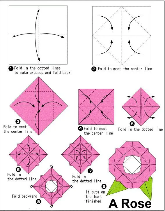 17 mejores ideas sobre Rosa De Origami en Pinterest | Flores de ... 17 mejores ideas sobre Rosa De Origami en Pinterest | Flores de ...
