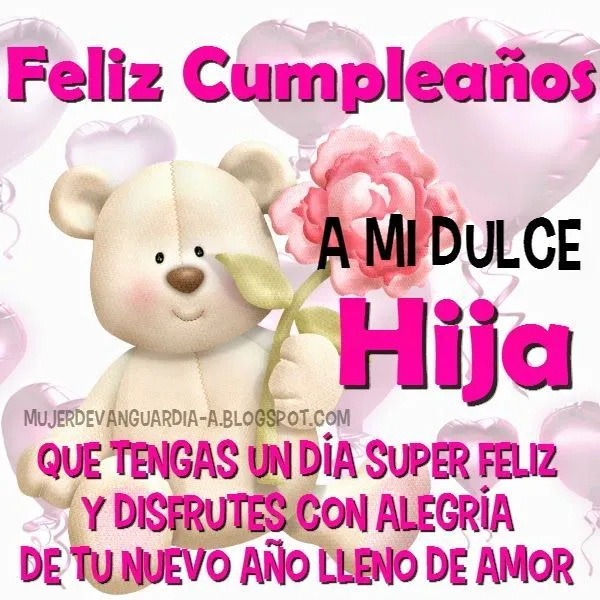 tarjetas de cumpleaños para una hija de su madre - Buscar con ...