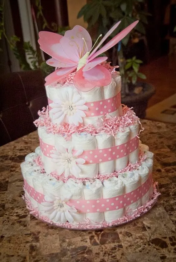 17 mejores ideas sobre Torta De Pañales en Pinterest | Montón de ...