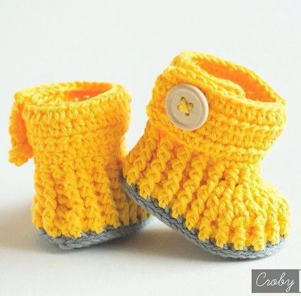 17 mejores ideas sobre Zapatos Tejidos Para Bebe en Pinterest ...