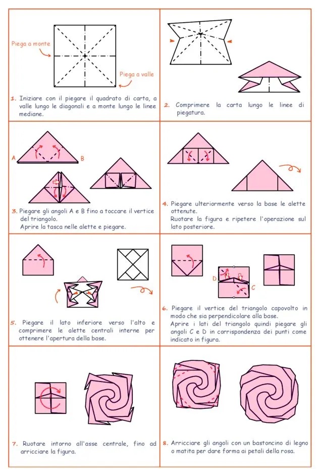 17 migliori idee su Rosa Origami su Pinterest | Fiori origami ... 17 migliori idee su Rosa Origami su Pinterest | Fiori origami ...
