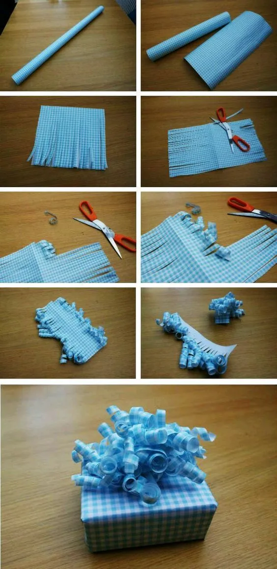 17 Moños de papel para decorar hermosos regalos ~ Haz Manualidades 17 Moños de papel para decorar hermosos regalos ~ Haz Manualidades