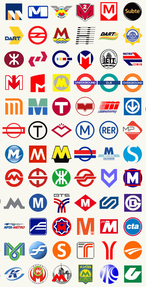 171 Metro logos from around the world - Core77 171 Metro logos from around the world - Core77