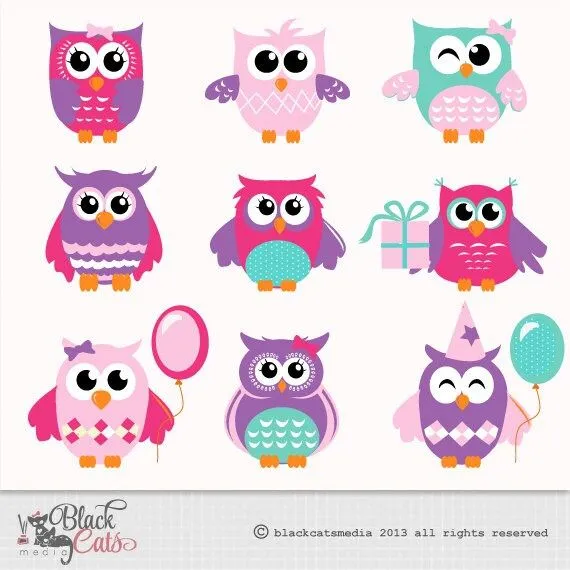 18 Lindo buho gráfico PNG chicos y chicas por BlackCatsMedia