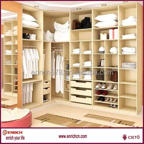 18 mm tablero MDF modular pequeña walk in closet diseños ... 18 mm tablero MDF modular pequeña walk in closet diseños ...