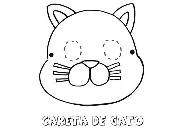 18107-4-careta-de-gato-dibujos ...