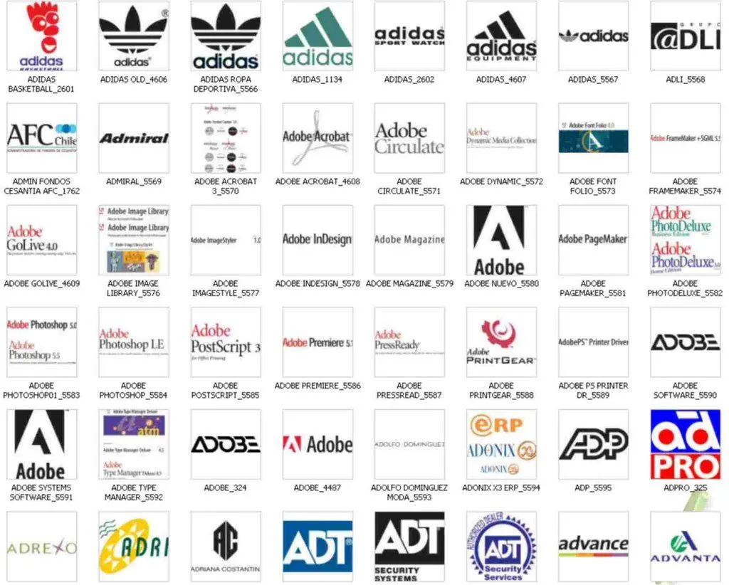 18,500 logos todas las marcas