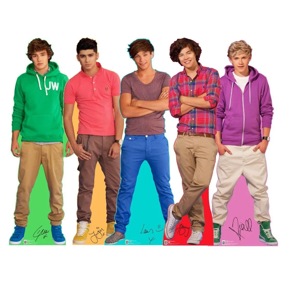 1D Cardboard Cutouts - Google+