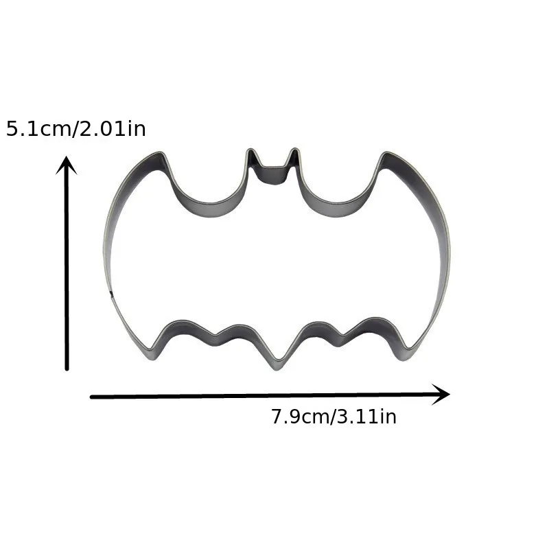 1pc/2pcs, Cortador De Galletas De Murciélago, Molde De Dulces De Acero Inoxidable, Moldes Para Galletas, Herramientas De Horneado, Gadgets De Cocina, Accesorios De Cocina, Decoración De Halloween | Compre Más, Ahorre Más | 1pc/2pcs, Cortador De Galletas De Murciélago, Molde De Dulces De Acero Inoxidable, Moldes Para Galletas, Herramientas De Horneado, Gadgets De Cocina, Accesorios De Cocina, Decoración De Halloween | Compre Más, Ahorre Más |