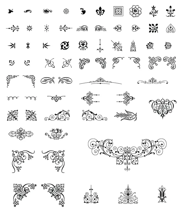 Free Download Ornament Vector Png | Photography & Design
