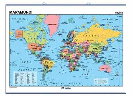 Mapa mundi politic - Imagui