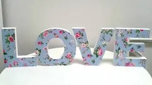 2° novidade letras decoradas ou pintadas.... meninas vcs sabiam ...