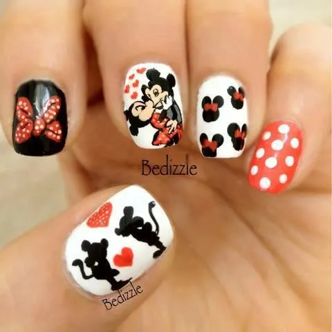 20 Diseños de Uñas de Minnie y Micky Mouse - ε Diseños e Ideas ...