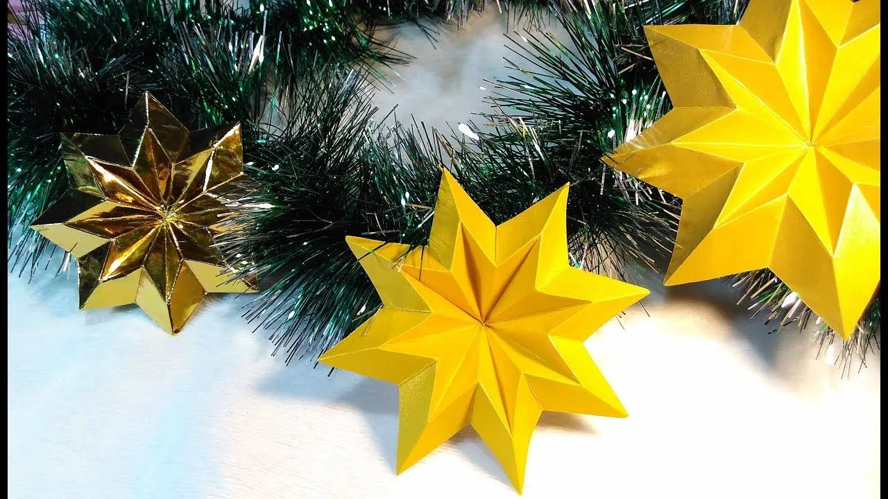 20 Estrellas de Navidad (ideas originales para hacer estrellas) - Pequeocio 20 Estrellas de Navidad (ideas originales para hacer estrellas) - Pequeocio