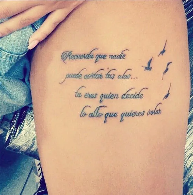 20 Frases para tatuajes que toda mujer va a querer hacerse 20 Frases para tatuajes que toda mujer va a querer hacerse