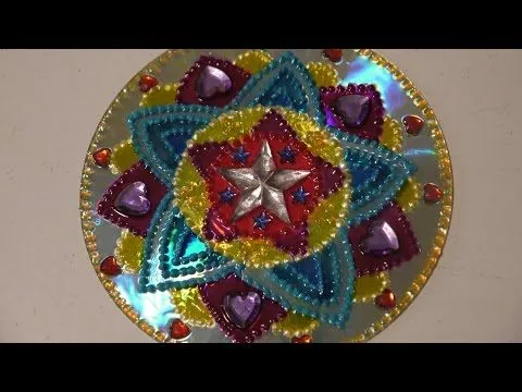 20 Ideas creativas para reciclar CDs y DVDs - YouTube 20 Ideas creativas para reciclar CDs y DVDs - YouTube