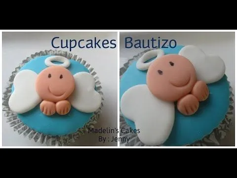 20 ideas de cupcakes para bautizo muy fáciles de hacer