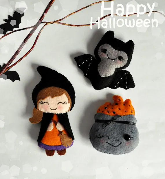 ▷ ✓20 ideas de manualidades con fieltro de halloween 【TOP 2024】 - Uma Manualidades ▷ ✓20 ideas de manualidades con fieltro de halloween 【TOP 2024】 - Uma Manualidades