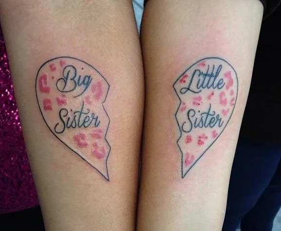 20 Ideas de tatuajes para hermanas que harán que te enamores