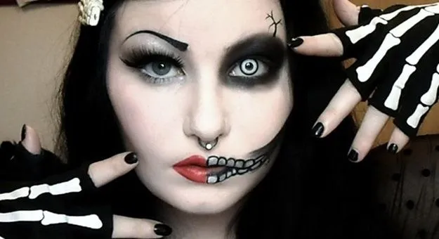 20 magníficas ideas de maquillaje para Halloween | Pink Up 20 magníficas ideas de maquillaje para Halloween | Pink Up