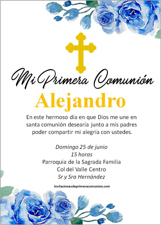 ▷ Las 20 mejores frases para Invitaciones de Primera Comunión
