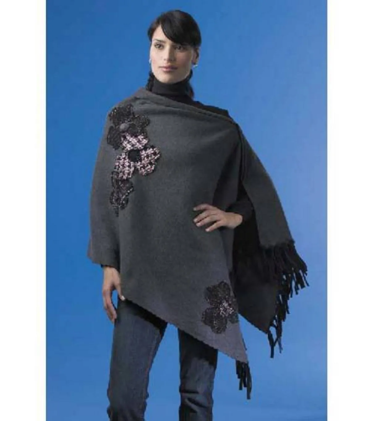20 patrones de costura de poncho fáciles - Mi Máquina de Coser 20 patrones de costura de poncho fáciles - Mi Máquina de Coser