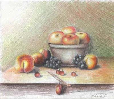 ... el 2001 y 2005, es un boceto de un bodegón para una pintura al óleo ... el 2001 y 2005, es un boceto de un bodegón para una pintura al óleo