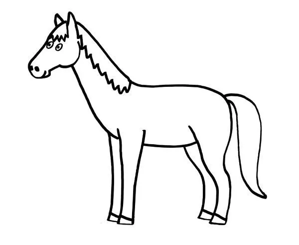 20040-4-un-caballo-dibujo-para ...