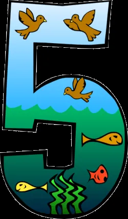 2012 año del Dragón en el calendario Chino y número 5 en ...