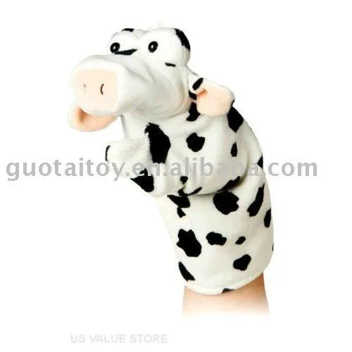 2012The de lastest de la vaca de peluche marioneta del calcetín ...