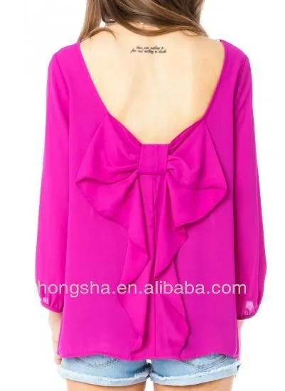 Patrones para blusas en chifon - Imagui