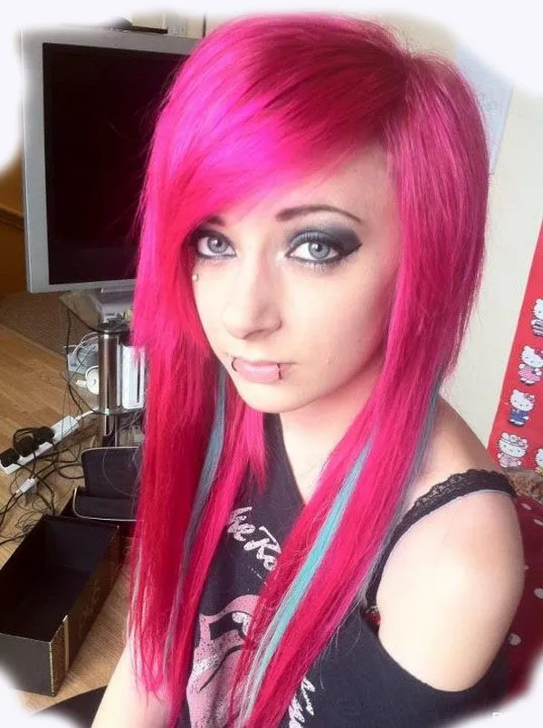 2014 emo hairstyles | Emo Hair Color Ideas For Girls