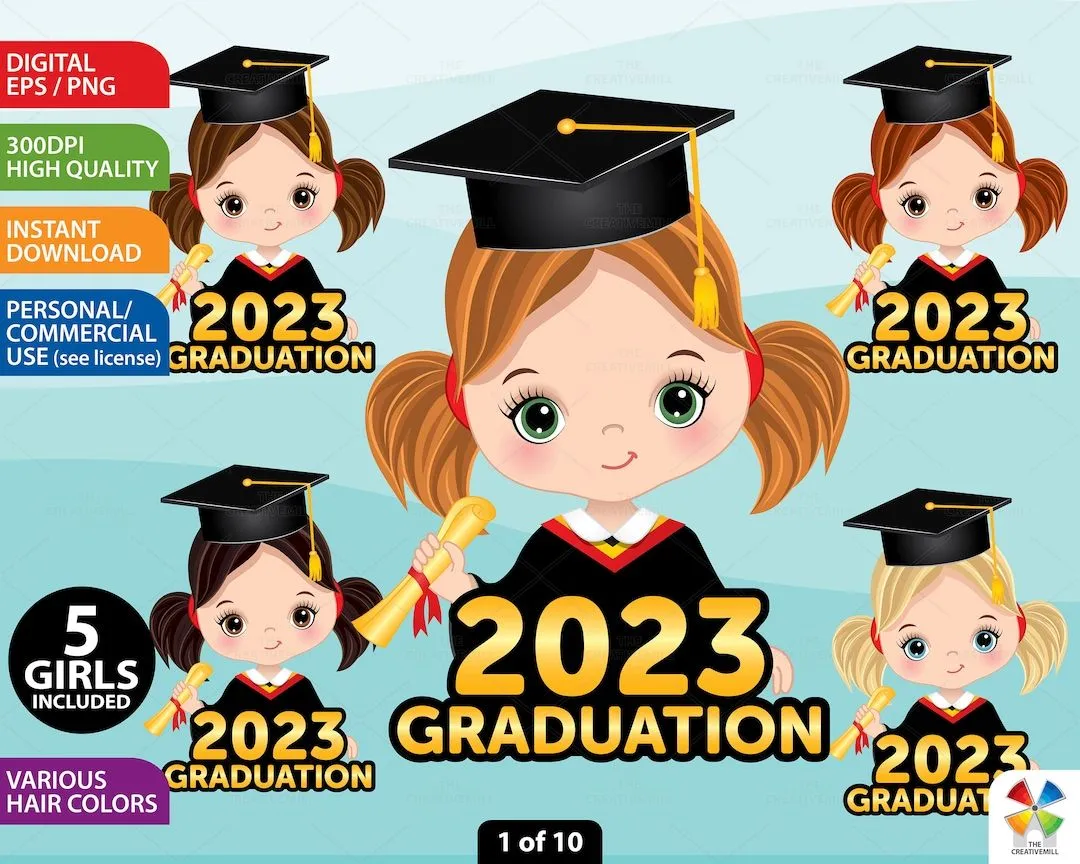 2023 Graduation Clipart Vector Preschool Student PNG - Etsy México 2023 Graduation Clipart Vector Preschool Student PNG - Etsy México