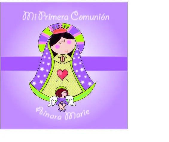 INVITACION PRIMERA COMUNION VIRGENCITA - Imagui INVITACION PRIMERA COMUNION VIRGENCITA - Imagui
