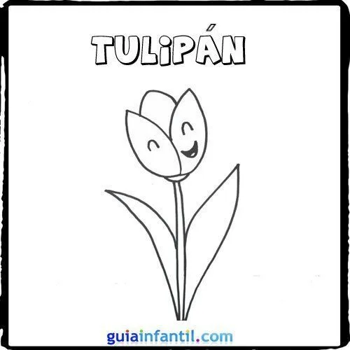 2210-4-tulipan-dibujos-de- ...